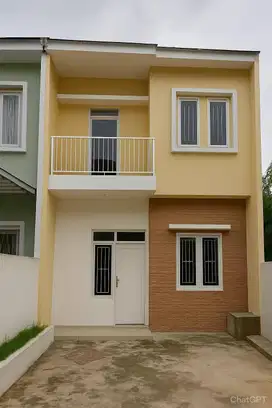Rumah double dinding dekat pasar Cibinong, cikema dan harga termurah