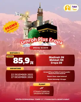 Paket Umroh Plus Turki