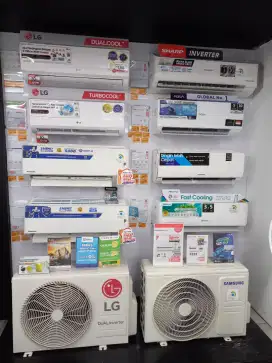 Cicil AC AQUA 1/2 PK tanpa kartu kredit