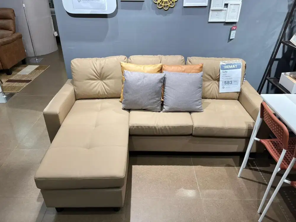 PROMO SOFA L TERMURAH