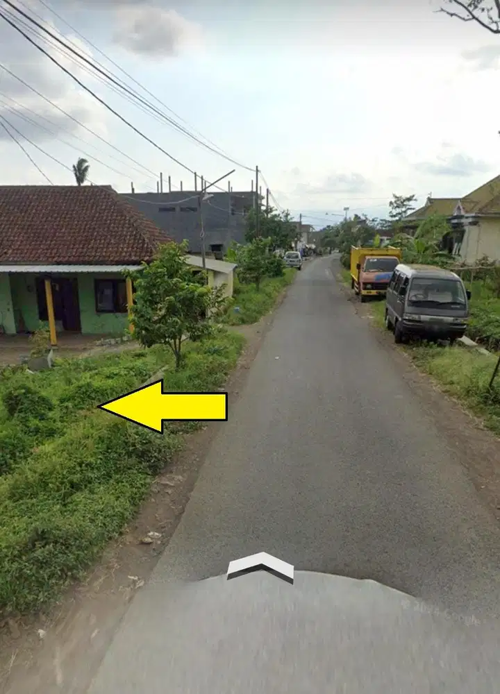 Tanah SHM pinggir jalan aspal Ngenep Karangploso Malang 8 Menit dr kam