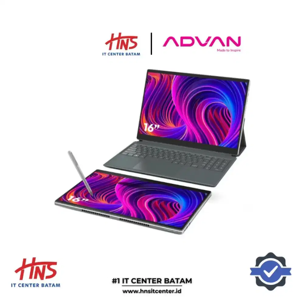 ADVAN 2 IN 1 EVO-X 16 Intel i3-1215U 12GB 512GB 16″ 2.5K W11 HOME