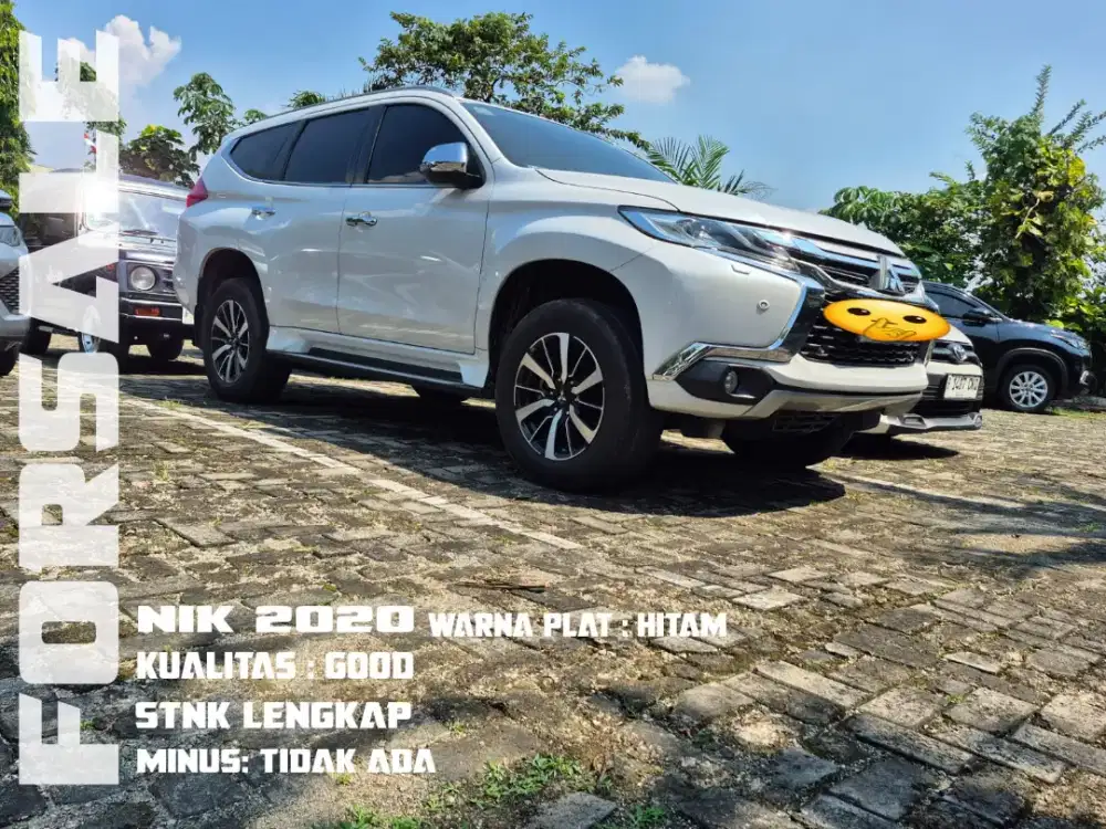 Mitsubishi Pajero sport Dakkar 4x2  A/T  Putih 2020