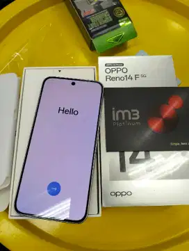 Ready OPPO RENO 14F 5G NEW !!! MURAH !!!