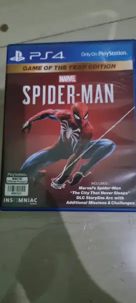 Jual bekas kaset ps4 SPIDERMAN