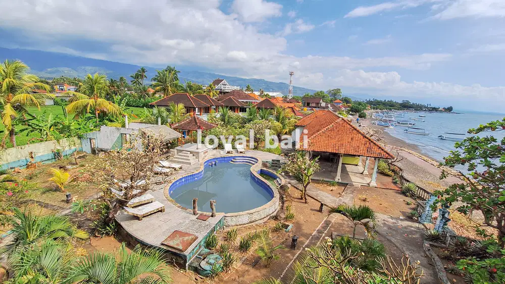 Hotel, Akomodasi Tepi Pantai untuk Disewakan di Lovina, Singaraja, Bal