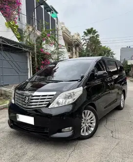 TOYOTA ALPHARD 2008 PEMAKAIAN 2009 G PREMIUM SOUND HARGA CASH NETT