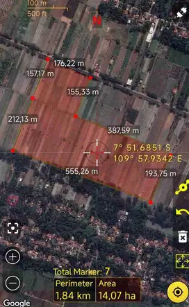 DIJUAL TANAH INDUSTRI PURWOREJO, 14 HEKTAR