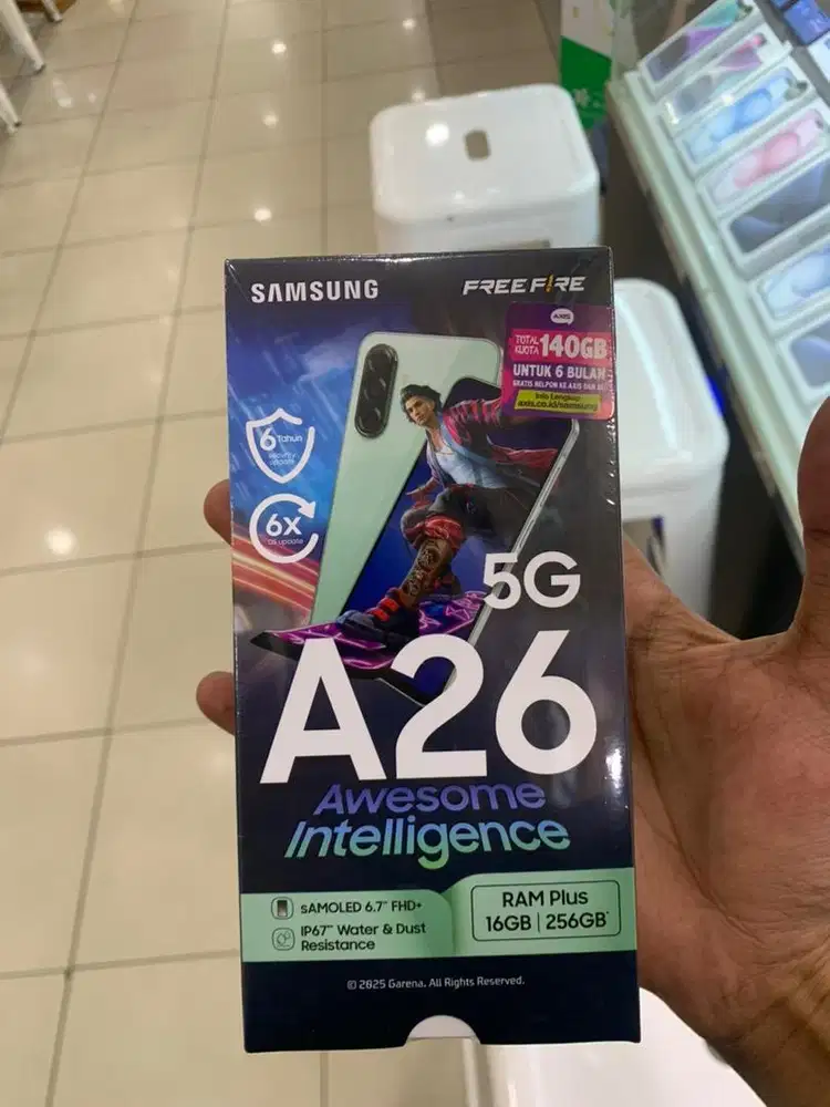 Kredit samsung A26 5G 8/256GB proses cepat promo free 2x angsuran
