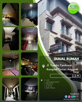 dijual Rumah Tuanku Tambusai Pekanbaru Kota!