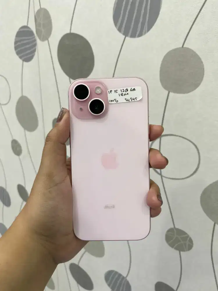 Iphone 15 pink 128gb
