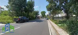 Tanah strategis cocok untuk gudang pinggir jalan Boyolali magelang