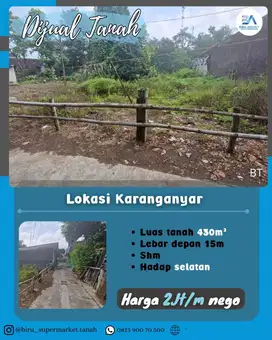 Tanah di karanganyar