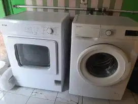 Jual semua mesin cuci 7kg sama pengering 10,5 kg