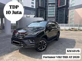 (TDP 10 jt) Toyota Fortuner VRZ TRD 2.4 AT 2020 Automatic