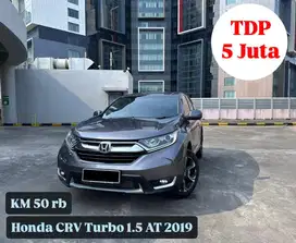 (TDP 5 jt) Honda CRV Turbo 1.5 AT 2019 Automatic