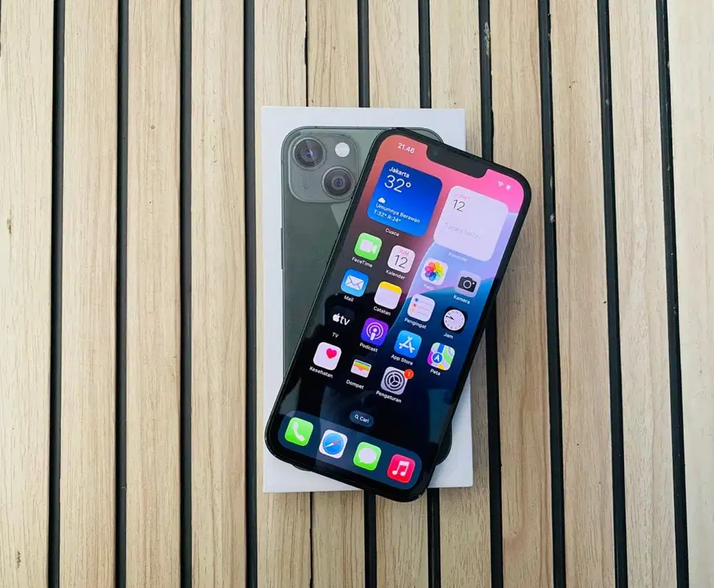 Iphone 13 (128gb) beacukai sinyal permanen all operator