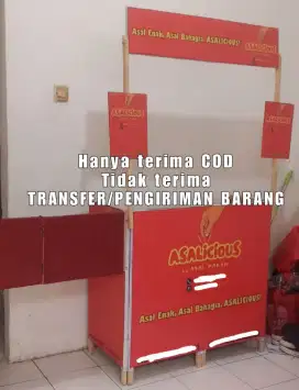 JUAL BOOTH PORTABLE