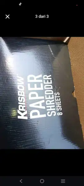 Mesin penghancur kertas