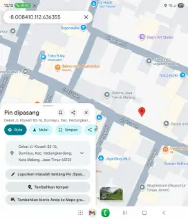 JUAL TANAH KOTA MALANG 250 M², COCOK BUAT HUNIAN,KOST DAN USAHA