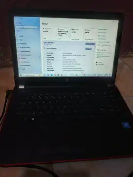 Laptop second Merk HP model 14-bs702TU Intel Celeron N3060 RAM 4