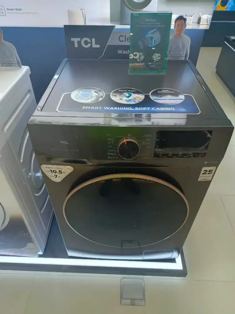 Kredit mesin cuci front loading tanpa DP free ongkir Palembang kota