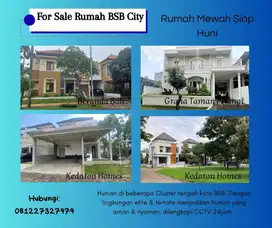 DJUAL Rumah BSB City Ready SHM Beranda Bali - Kedaton HOOK & GTP