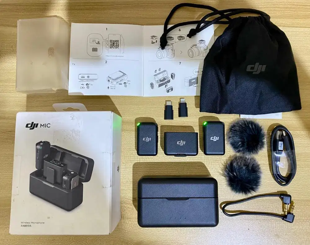 Dji Mic dual transmitter (likenew)