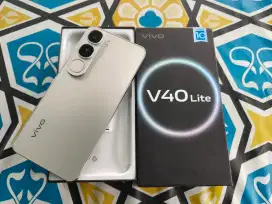 Vivo v40 lite Ram 8/128 lengkap nominus lecet pemakaian