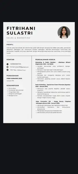 Cari kerjaaan yg bisa pp