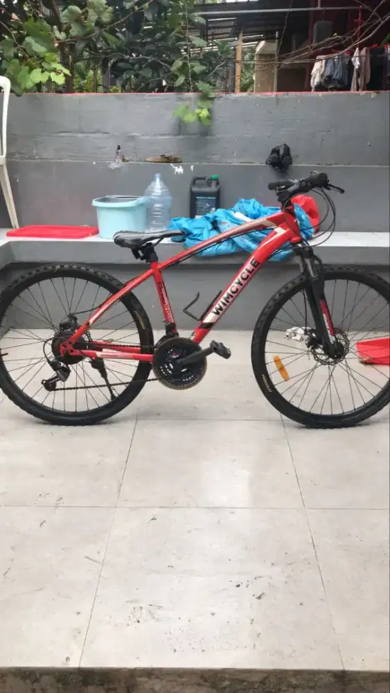 Sepeda MTB wimcycle jual cepat