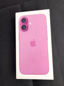 IPHONE 16 PINK 128GB NEW GARANSI IBOX (BARANG LANGKA)