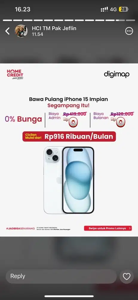 IPHONE 15 128GB