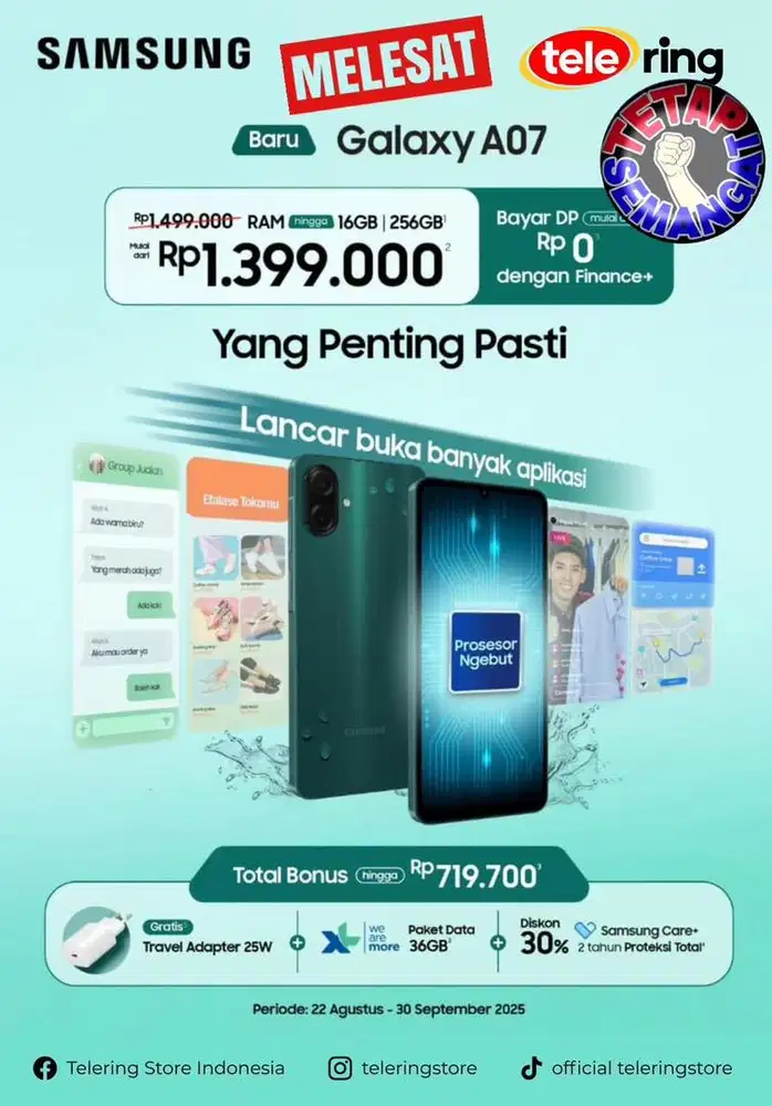 Promo samsung A07