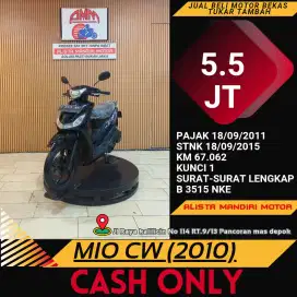 Yamaha MIO SMILE tahun 2010 kredit 0% via cc