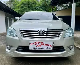 Toyota Kijang Innova 2013 G 2.0 Luxury AT Silver KM90 Record Istimewa!
