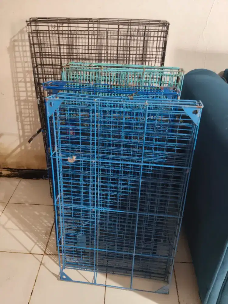 Kandang lipat kucing/anjing second