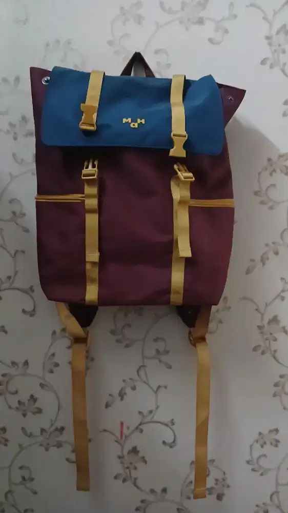 Preloved MAH Siro Classic Color Wanita Ransel Backpak School Bag