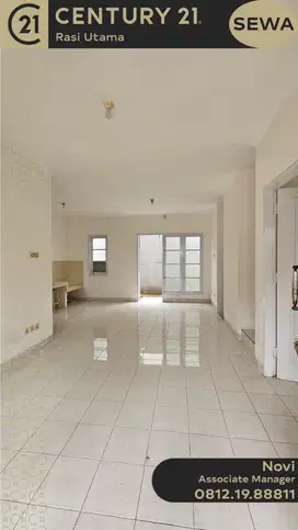 DISEWAKAN RUMAH 2 LANTAI DI KOTA WISATA CIBUBUR