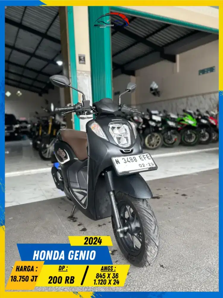 HONDA GENIO 2024 MURAH BERKUALITAS BOLOH HIKMAH MOTOR KEPUH MALANG