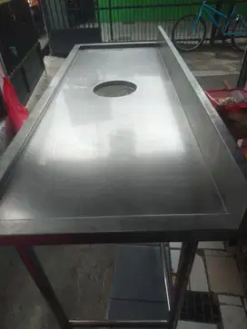 Meja stainless jualan