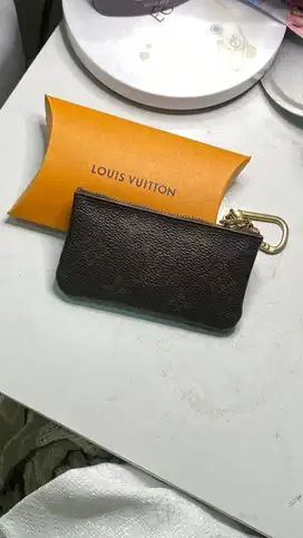 Vintage LV key pouch wallet clay card holder