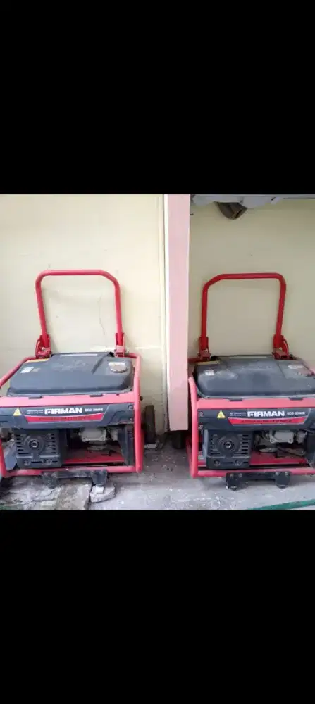 Genset dan ac stabilizer showcase