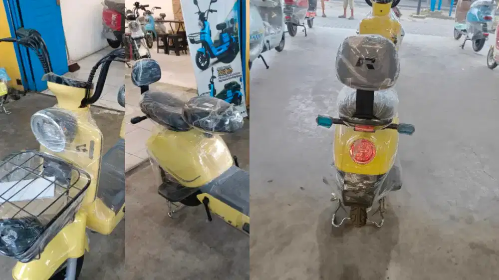 PROMO SEPEDA LISTRIK VENETTO, BARU, GARANSI RESMI