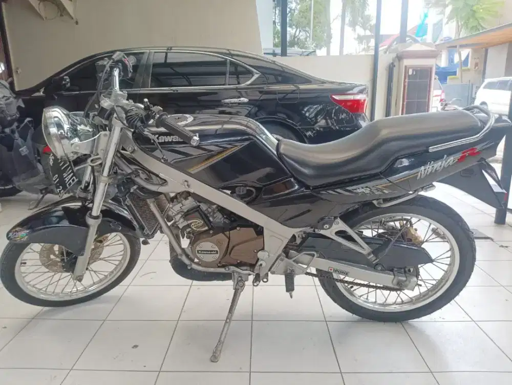 Kawasaki Ninja R 2014. mesin Ori Blon bongkar