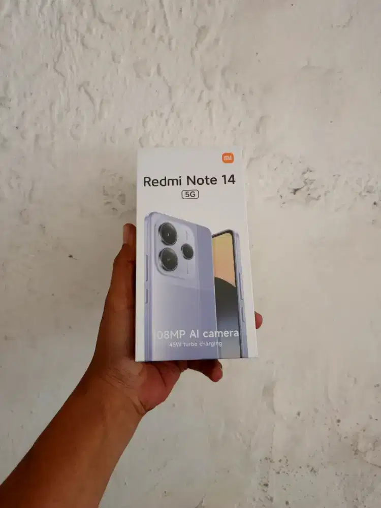 [ Fast respon WA ] Xiaomi Redmi Note 14 5G 8/256 Garansi resmi 1thn