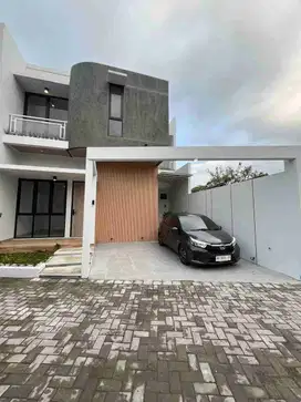 RUMAH BARU MEWAH 2 LANTAI MODERN DAN ESTETIK DI SUMBERADI MLATI SLEMAN