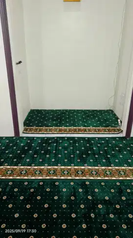 Tersedia Karpet sajadah Masjid import pembelian menyesuaikan kebutuhan