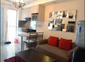 Apartemen Cantik 2BR FF Free IPL Bisa Bayar Bulanan