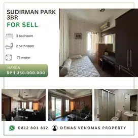 Dijual Apartement Sudirman Park 3BR Full Furnished View Sudirman